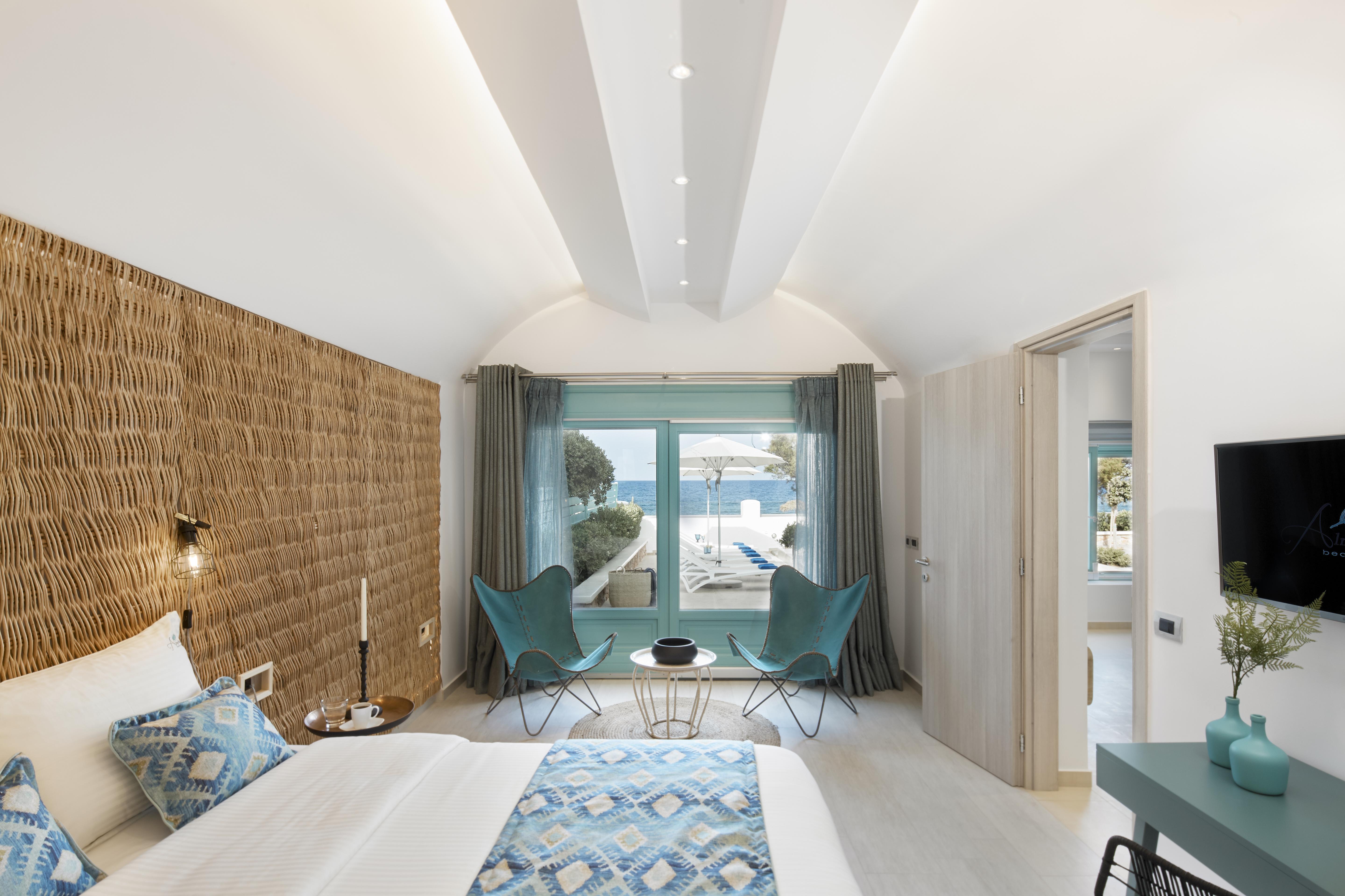Almyriki Beach Villa Monolithos Exterior foto