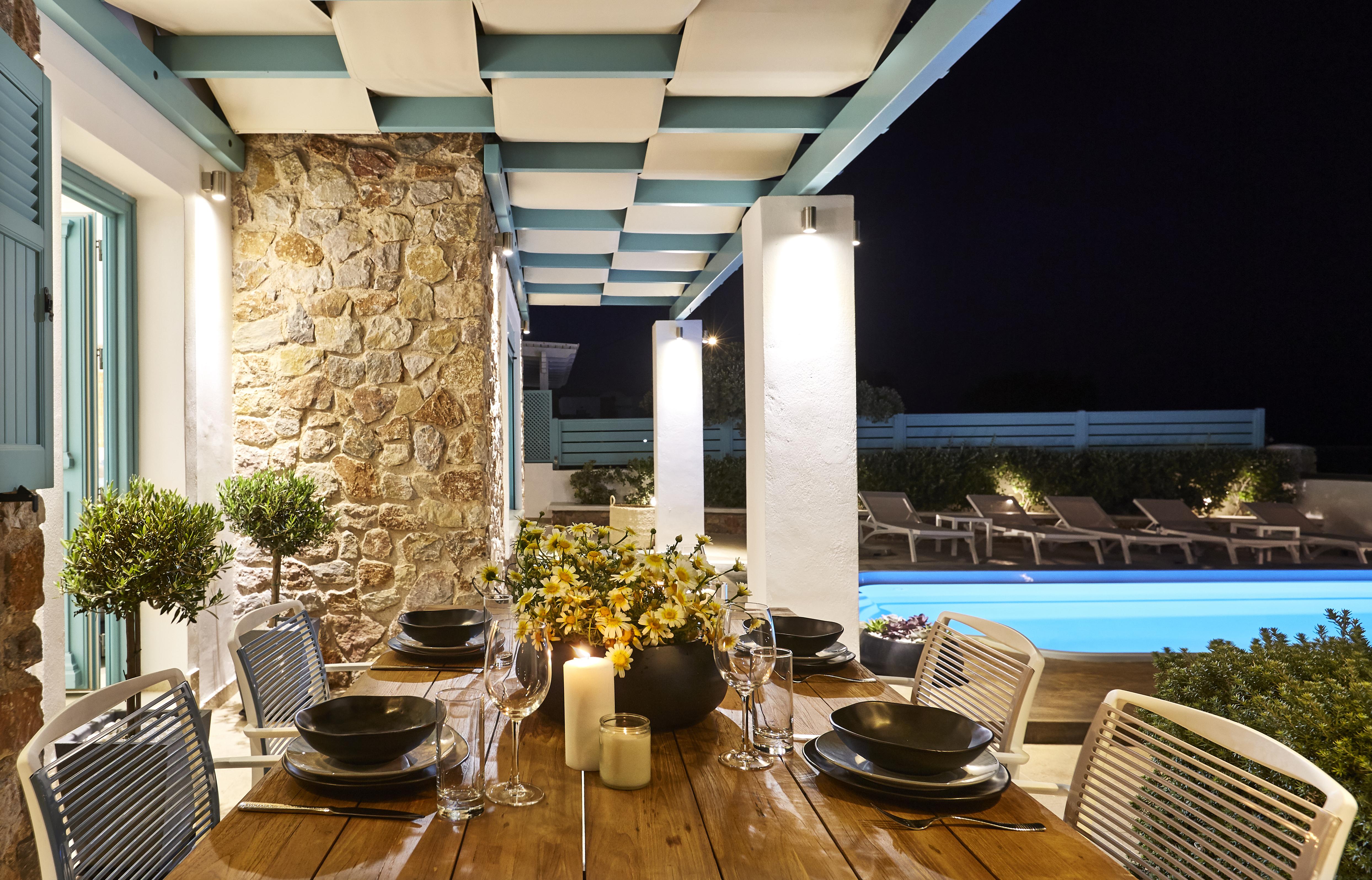 Almyriki Beach Villa Monolithos Exterior foto