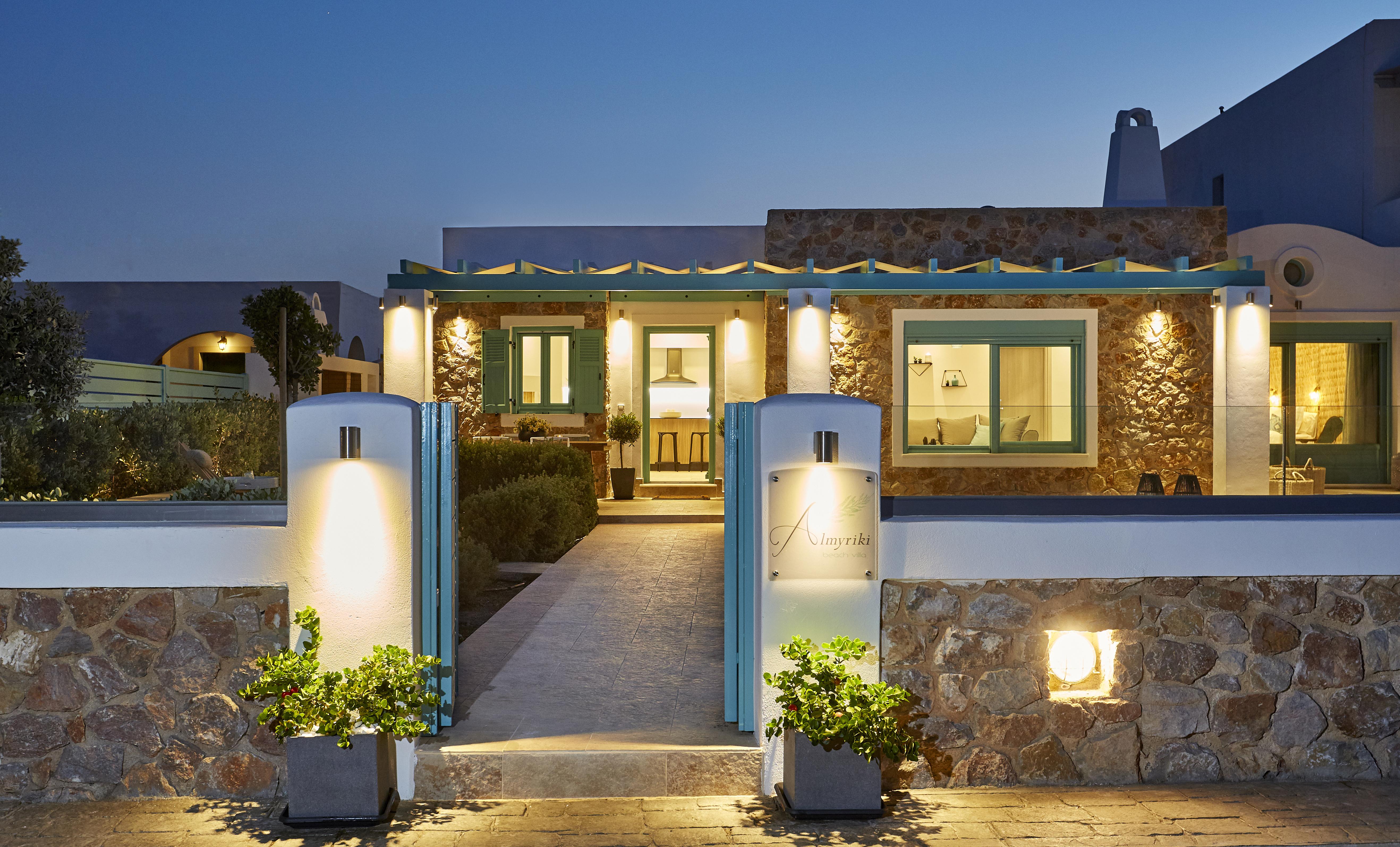 Almyriki Beach Villa Monolithos Exterior foto